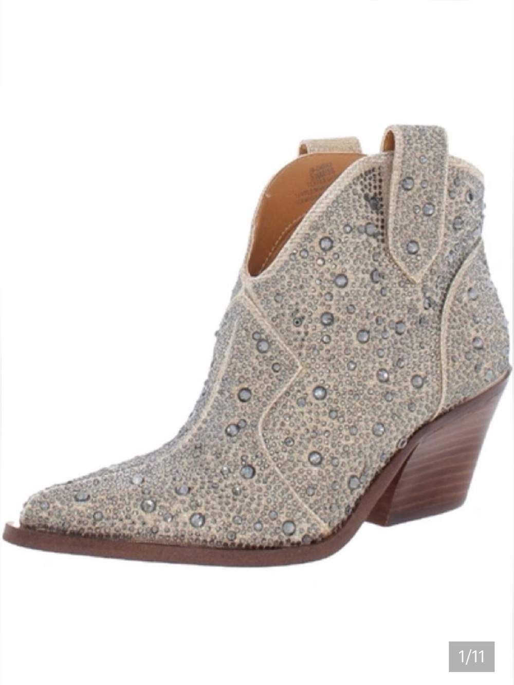 Rare Find! Jessica Simpson Zadie Rhinestone Boots
